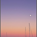 Sunset over Antibes par Beriadan - Antibes 06600 Alpes-Maritimes Provence France