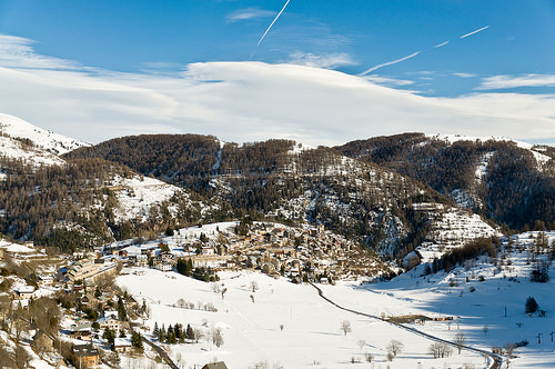 La station de Beuil en hiver par Bomboclack