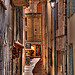 Petite rue dans le quartier du Suquet par lucbus - Cannes 06400 Alpes-Maritimes Provence France