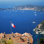 Panorama - The view from Jardin Exotique in Eze by Laurice Photography - Eze 06360 Alpes-Maritimes Provence France