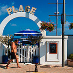 Plage - French riviera by Bruno Gilli -   Alpes-Maritimes Provence France