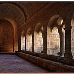 Cloître - Abbaye du Thoronet - Var par Charlottess - Le Thoronet 83340 Alpes-Maritimes Provence France