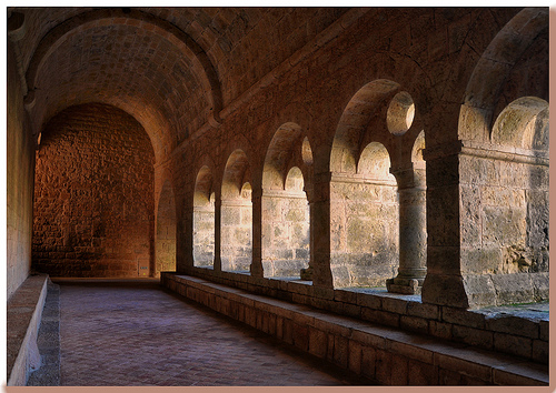 Cloître - Abbaye du Thoronet - Var par Charlottess