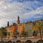 Menton - Les arcades par Charlottess - Menton 06500 Alpes-Maritimes Provence France