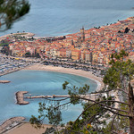 Les toits de Menton par Charlottess - Menton 06500 Alpes-Maritimes Provence France