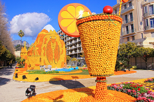 Fête du Citron à Menton - Jardin Biovès par www.tourisme-menton.fr