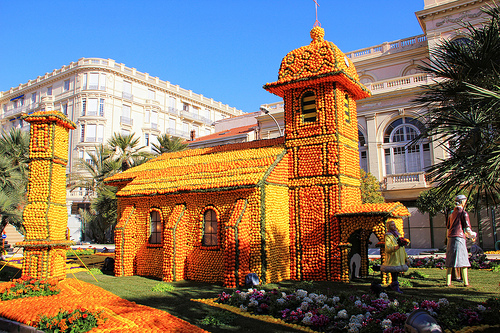 Fête du Citron 2012 à Menton - Jardin Biovès par www.tourisme-menton.fr