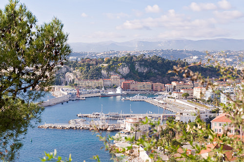 Port de Nice et arrière pays par Bomboclack