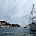 Bateau / voilier Le Club Med 2 dans le port de Nice par bernard.bonifassi - Nice 06000 Alpes-Maritimes Provence France