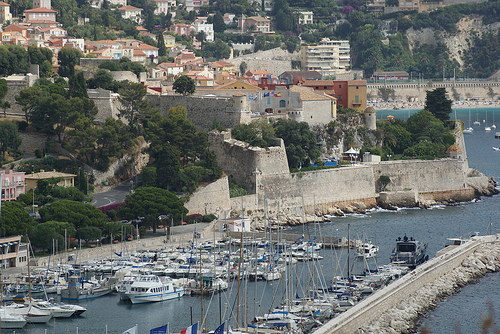 View on Villefranche-sur-Mer by Elisabeth85 {Way too busy}