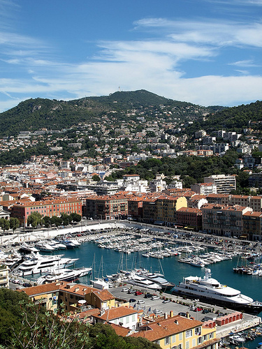 View on the harbour - in Nice par russian_flower