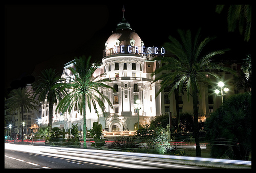 Negresco hotel by night by fduchaussoy