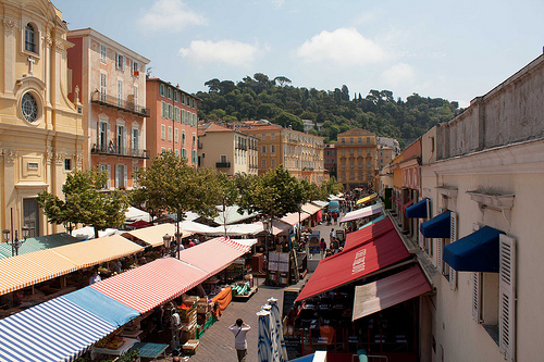 Vieux-Nice - Cours Saleya by david.chataigner