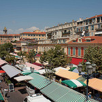 Vieux-Nice - Cours Saleya et son marché par david.chataigner - Nice 06000 Alpes-Maritimes Provence France