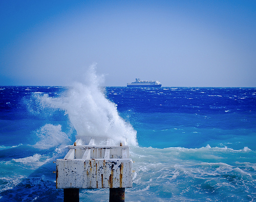 Le bleu côte d'azur par S. E. P.