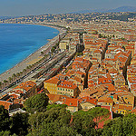 Les toits chauds de Nice face à la Côte d'Zur par cjbphotos1 - Nice 06000 Alpes-Maritimes Provence France