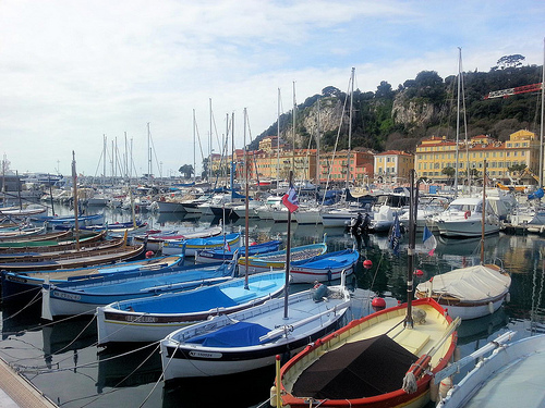 Vieux bateaux de pêche à Nice by JB photographer