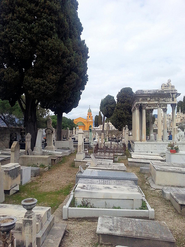 Christian colour beyond the Jewish cemetery by JB photographer