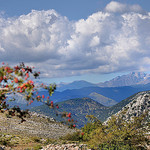 Vue du Mont-Agel vers les Alpes by Charlottess - Peille 06440 Alpes-Maritimes Provence France