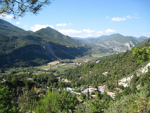 The Var river between Puget-Thénier and Entrevaux par Sokleine