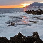 Cap Martin au coucher du soleil by jdufrenoy - Roquebrune Cap Martin 06190 Alpes-Maritimes Provence France