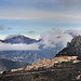 Sainte-Agnès sur la crête entre nuages par Charlottess - Sainte-Agnès 06500 Alpes-Maritimes Provence France