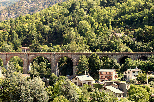 Viaduc de l'Escarane - Train des Merveilles par WindwalkerNld