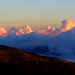 Fin de journée sur la vallée du Var by bernard BONIFASSI - Thiery 06710 Alpes-Maritimes Provence France