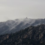 Neige et brouillard au Mont Vial by bernard BONIFASSI - Toudon 06830 Alpes-Maritimes Provence France