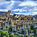 Les maisonnettes en mode "tetris" de Tourrettes-sur-Loup par marty_pinker - Tourrettes sur Loup 06140 Alpes-Maritimes Provence France