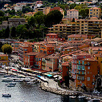 Les immeubles ocre de Villefranche sur Mer par bernard.bonifassi - Villefranche-sur-Mer 06230 Alpes-Maritimes Provence France