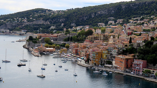 Le front de mer de Villefranche sur Mer par bernard.bonifassi