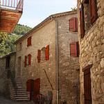 Old houses in Annot village par Sokleine - Annot 04240 Alpes-de-Haute-Provence Provence France