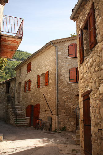 Old houses in Annot village par Sokleine