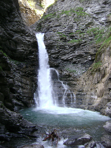 Cascade de la Lance, Colmars les Alpes by Hélène_D