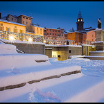 Digne les Bains sous la neige by Michel-Delli - Digne les Bains 04000 Alpes-de-Haute-Provence Provence France