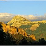 Pic du Couard vu de Digne les Bains by Géo-photos - Digne les Bains 04000 Alpes-de-Haute-Provence Provence France