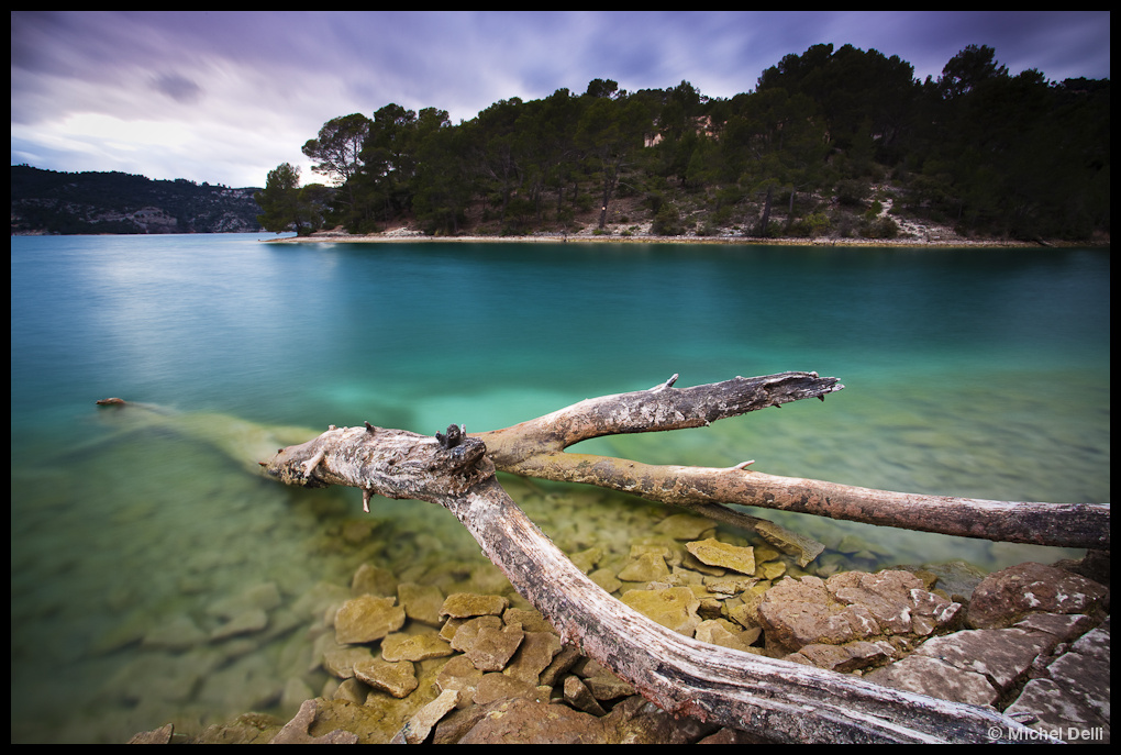 Lac d'Esparron de Verdon (Alpes-de-Haute-Provence - Esparron de Verdon) by Michel-Delli