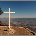 Vue de l'abbaye Notre-Dame de Ganagobie par J@nine - Ganagobie 04310 Alpes-de-Haute-Provence Provence France