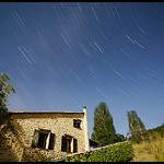 Ciel étoilé l'été par Michel-Delli - Hautes Duyes 04380 Alpes-de-Haute-Provence Provence France