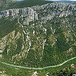 Les gorges du Verdon - vue panoramique by Mario Graziano - La Palud sur Verdon 04120 Alpes-de-Haute-Provence Provence France