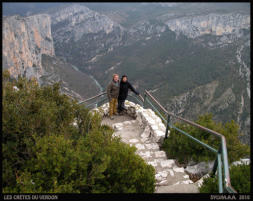 Les Crètes du VERDON by Sylvia Andreu