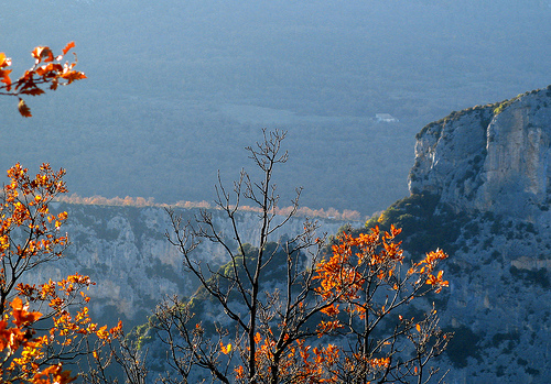 Verdon - Lumière sur la rive gauche by myvalleylil1