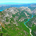 Les Gorges du Verdon : depuis la route des Crêtes par nic( o ) - La Palud sur Verdon 04120 Alpes-de-Haute-Provence Provence France