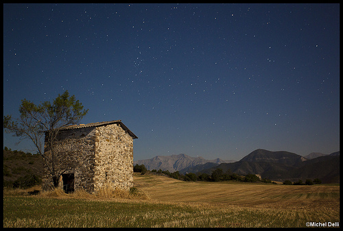 Nuit d'été au Col de l'Ourme  par Michel-Delli