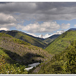 La rivière Bléone sur fond de neige - Le Brusquet by Charlottess - Le Brusquet 04420 Alpes-de-Haute-Provence Provence France