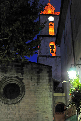 Manosque by night, Eglise St Sauveur by Patrick.Raymond