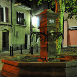 Manosque by night - Fountain by Patrick.Raymond - Manosque 04100 Alpes-de-Haute-Provence Provence France