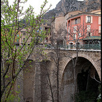 Moustier : pont by Sylvia Andreu - Moustiers Ste. Marie 04360 Alpes-de-Haute-Provence Provence France