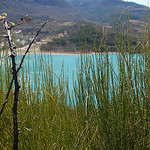 contraste vert / bleu par Mattia_G - Moustiers Ste. Marie 04360 Alpes-de-Haute-Provence Provence France